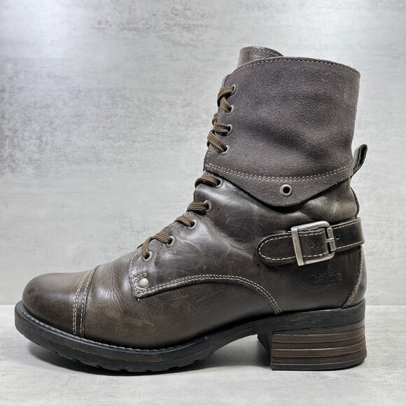 Taos Crave Leather Boots - Women's Size 41 EU / 10-10.5 US - Brown - Picture 1 of 10